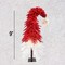 Premium Two Tone Red and White Christmas Tree 9ft with 1992 Lifelike Tips and Metal Stand